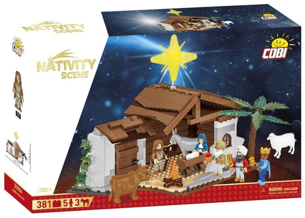 Cobi Nativity Scene Julkrubba 20006