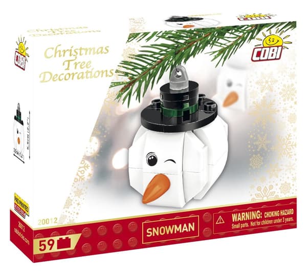 Cobi Christmas Decoration Snowman