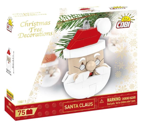 Cobi Christmas Decoration Santa Claus