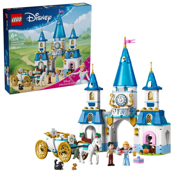LEGO - Disney Princess - Cinderellas Castle  Horse Carriage (43275)