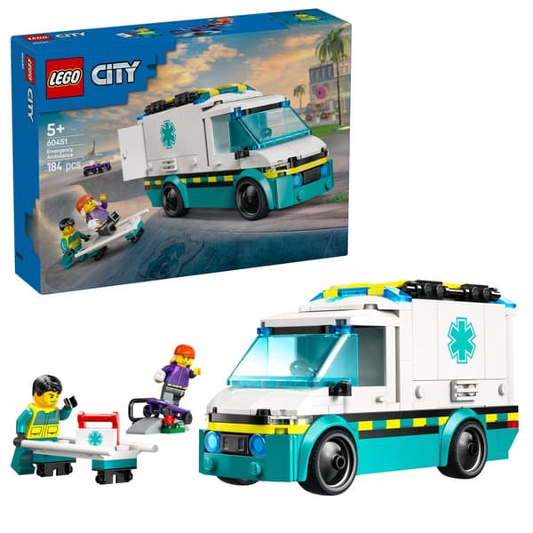 LEGO - LEGO City - Emergency Ambulance (60451)