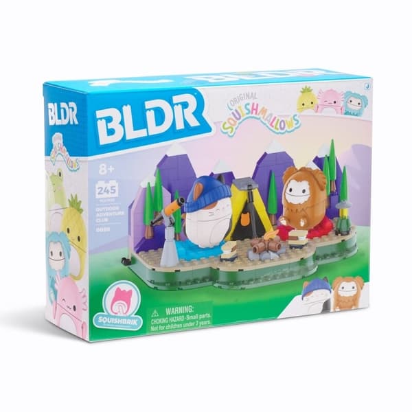 BLDR Squishmallows Byggesæt Outdoor Adventure Club