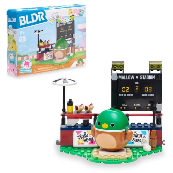 BLDR Squishmallows Byggesæt Lille Averys Ball Game