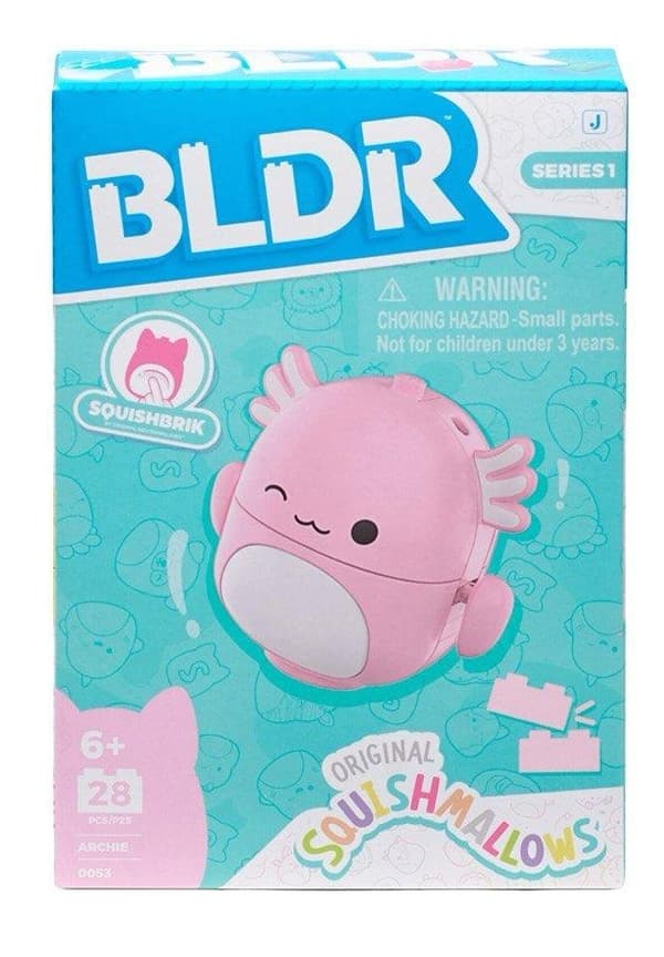 BLDR Squishmallows S1 Rosa Axolotl