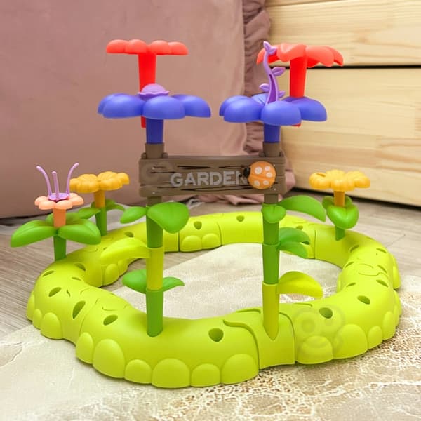 WOOPIE Magic Garden Montessori Byggeklodser XXL 93 stk.