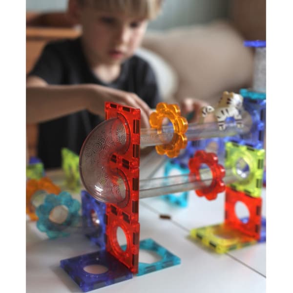 WOOPIE Magnetisk Blok Bold Tracking Animal Paradise 104 stk.