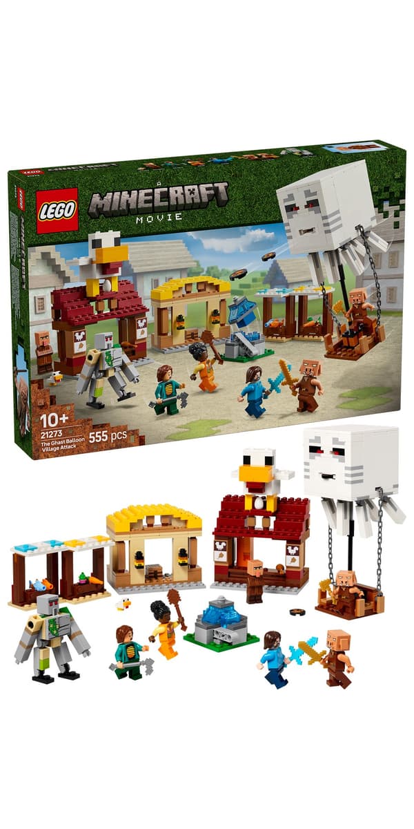 LEGO - Minecraft - The Ghast Balloon Village Attack (21273)