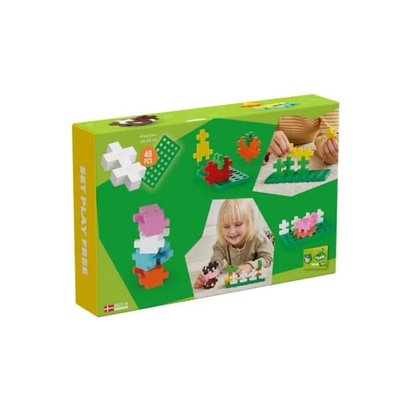 Plus-Plus BIG - Maatila Activity Set 40 kpl