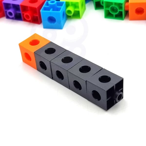 WOOPIE Matematikpuslespil Byggeklodser + Mønstre 148 stk.