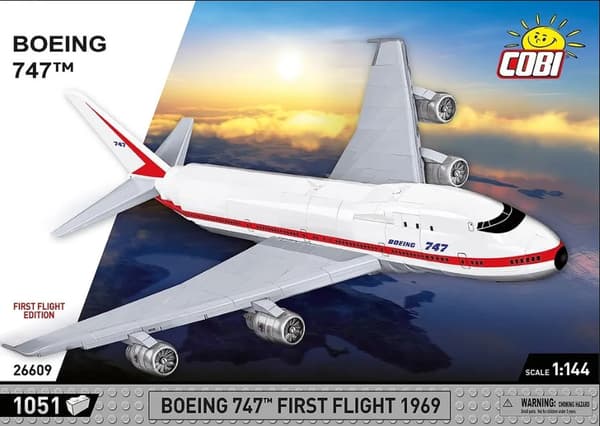 COBI-26609 Boeing 747 First Flight 1969 sæt