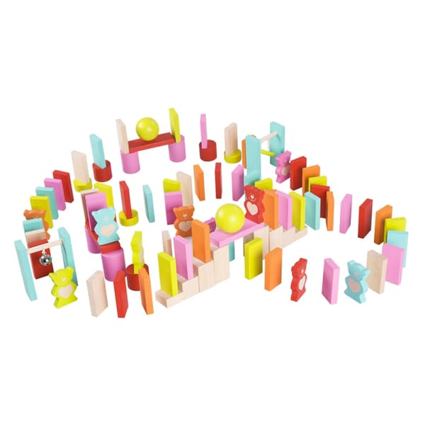 CLASSIC WORLD Puinen domino lapsille nallekarhut 105 kpl.