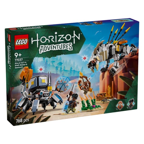 LEGO Horizon - Aloy och Varl mot Sköldkryp och Sågtand