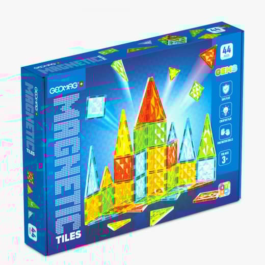Geomag Magnetic Tiles Gems 44