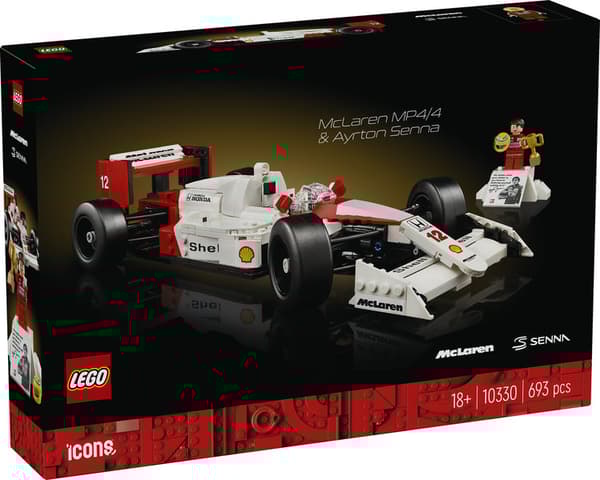 LEGO® Icons 10330 McLaren MP4/4 & Ayrton Senna
