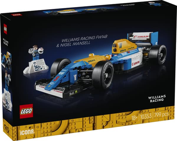 LEGO® Icons 10353 Williams Racing FW14B & Nigel Mansell