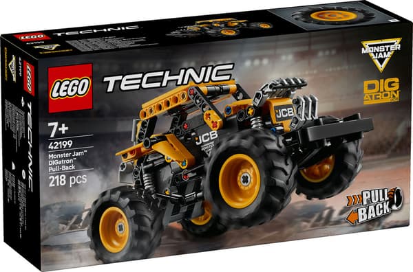 LEGO Technic 42199 Monster Jam™ DIGatron™ med pull-back