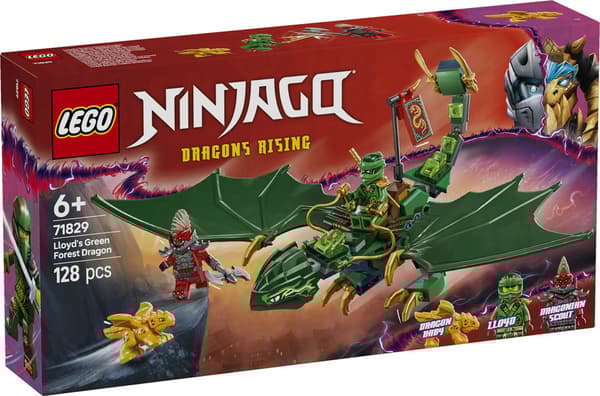 LEGO Ninjago 71829 Lloyds gröna skogsdrake