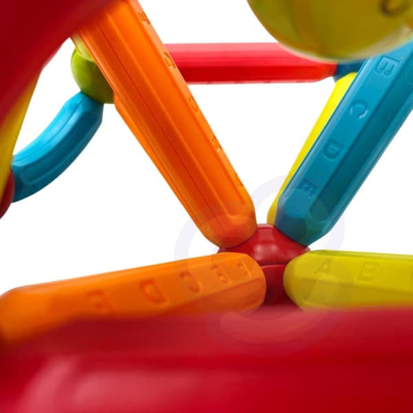 WOOPIE Magnetiska Byggklossar 52 st. - Pedagogiska