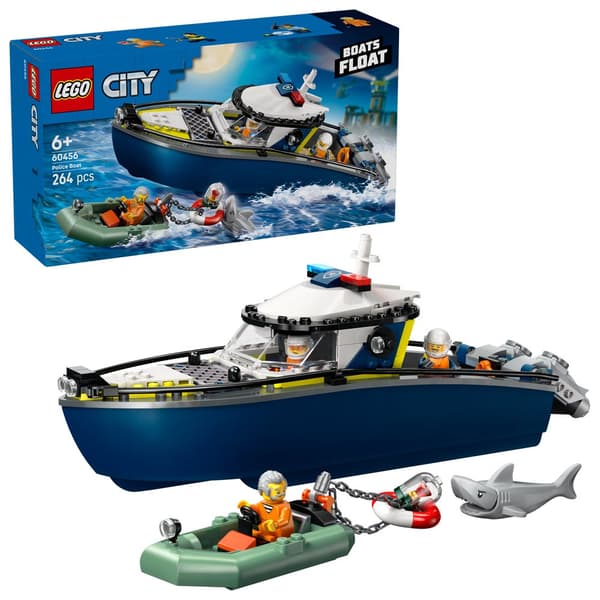 LEGO - LEGO City - Police Boat Chase (60456)