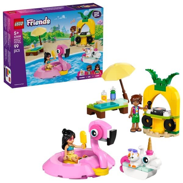 LEGO - LEGO Friends - Unicorn Flamingo Pool Party (42658)