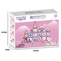 Miniatyrbild 7 av 7: WOOPIE Magnetiska Byggklossar – Prinsesslott Set, 50 delar