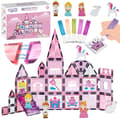 Miniatyrbild 1 av 7: WOOPIE Magnetiska Byggklossar – Prinsesslott Set, 50 delar
