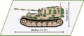 Miniatyrbild 3 av 11: Cobi Sd.Kfz. 184 Ferdinand 1:28 2583