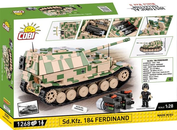 Cobi Sd.Kfz. 184 Ferdinand 1:28 2583