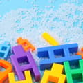 Miniatyrbild 2 av 6: OBOSOE 108-delars mångsidigt pedagogiskt byggkloss-set – färgglada plastblock för barns kreativitet och lärande