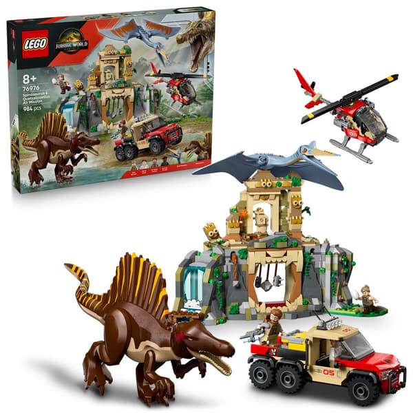 Lego - Air Mission - Spinosaurus and Quetzalcoatlus (6533327)