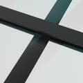 Miniatyrbilde 6 av 7: vidaXL Skyvedør ESG-glass og aluminium 90x205 cm svart