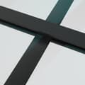 Miniatyrbilde 10 av 11: vidaXL Skyvedør med monteringssett 76x205 cm ESG glass og aluminium