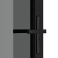 Miniatyrbillede 5 af 6: vidaXL dør 76x201,5 cm sikkerhedsglas og aluminium sort