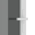 Miniatyrbilde 5 av 6: vidaXL Innerdør 76x201,5 cm hvit ESG glass og aluminium
