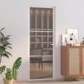 Miniatyrbilde 2 av 6: vidaXL Innerdør 76x201,5 cm hvit ESG glass og aluminium