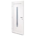 Miniatyrbillede 5 af 11: vidaXL hoveddør 98x208 cm PVC antracitgrå