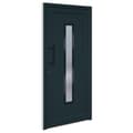 Miniatyrbillede 1 af 11: vidaXL hoveddør 98x208 cm PVC antracitgrå