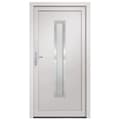 Miniatyrbillede 3 af 11: vidaXL hoveddør 98x200 cm PVC hvid