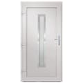 Miniatyrbillede 5 af 11: vidaXL hoveddør 98x200 cm PVC hvid