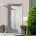 Miniatyrbillede 2 af 11: vidaXL hoveddør 98x200 cm PVC hvid