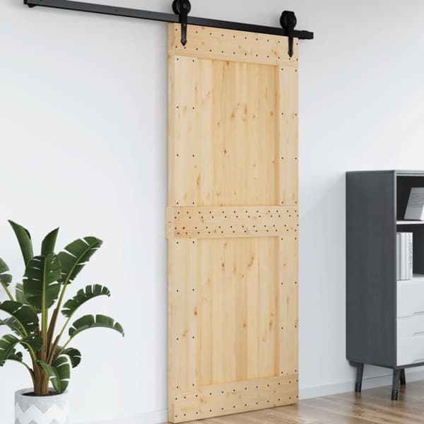 vidaXL Dør NARVIK 95x210 cm heltre furu