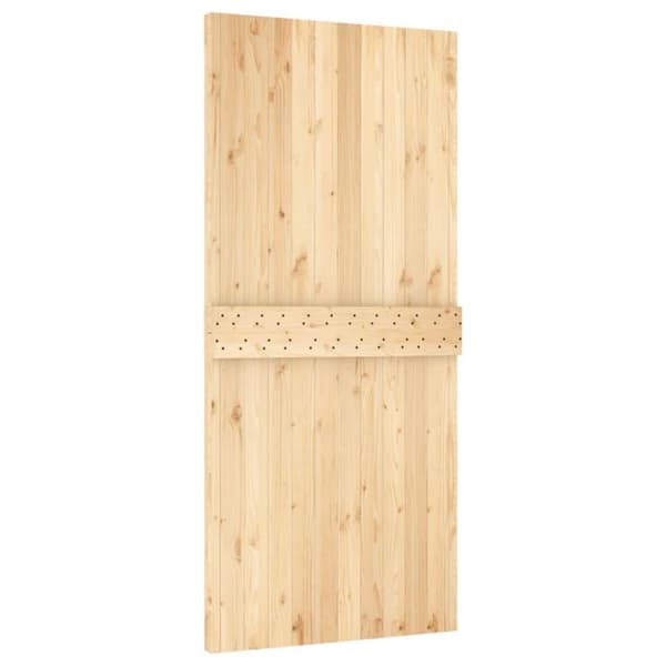 vidaXL Dør NARVIK 95x210 cm heltre furu