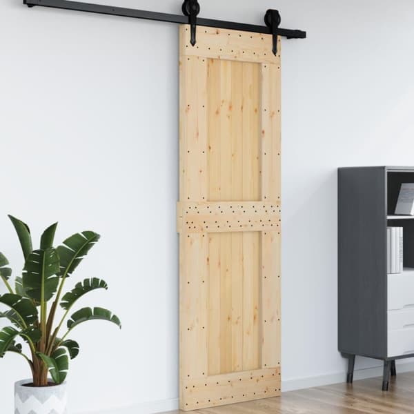 vidaXL Dør NARVIK 70x210 cm heltre furu