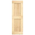 Miniatyrbilde 3 av 11: vidaXL Skyvedør med monteringstilbehør 70x210 cm heltre furu