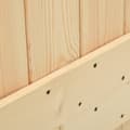 Miniatyrbilde 6 av 11: vidaXL Skyvedør med monteringstilbehør 90x210 cm heltre furu