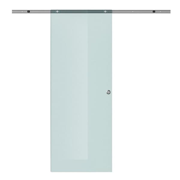 Rootz glasskydedør - skydedør - glasdør - frostet glasdør - 775 X 2050 mm