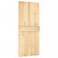 Miniatyrbilde 5 av 11: vidaXL Skyvedør med monteringstilbehør 90x210 cm heltre furu