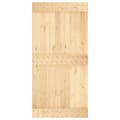 Miniatyrbilde 4 av 11: vidaXL Skyvedør med monteringstilbehør 100x210 cm heltre furu