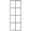 Pikkukuva 6 / 10: vidaXL Liukuovi asennustarvikkeilla 76x205 cm ESG lasi ja alumiini -  Kodin ovet