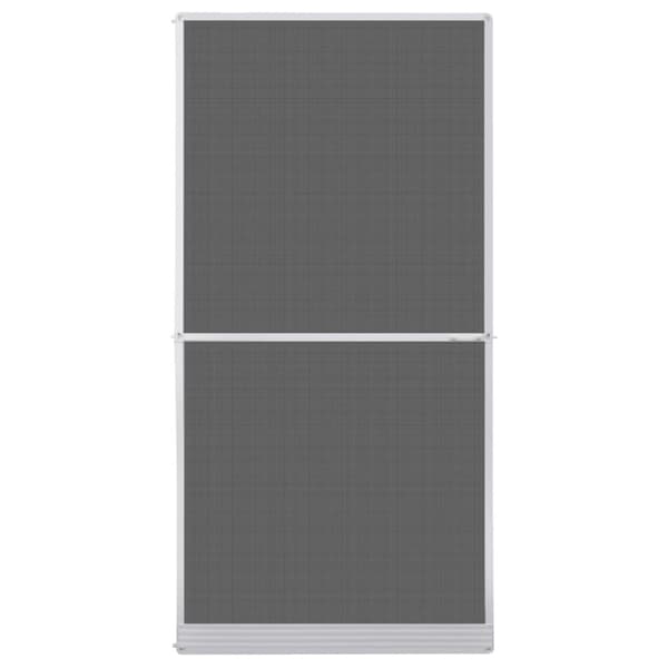 Husdøre - Living hængslet insektnet til dør 120x240 cm hvid